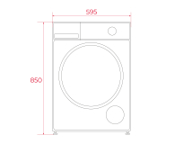 Pralka Teka WM20941WPL SmartCare 9kg 1400obr Steam Care Speed+  BabyCare+ - 1546960 - zdjęcie 11